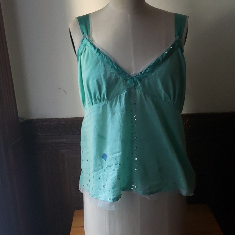 🚫SOLD 🚫ANTHROPOLOGIE ODILLE Cami Silk blend size 8